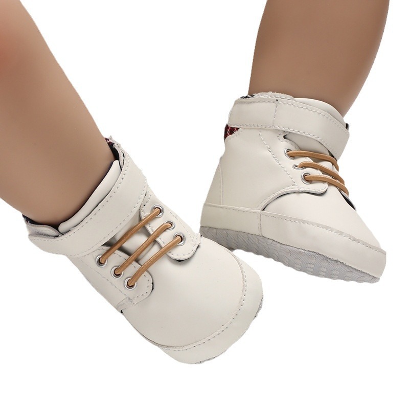 Primavera y otoño 0-1 zapatos de niño de bebé zapatos de bebé de fondo suave de alta calidad zapatos casuales de moda