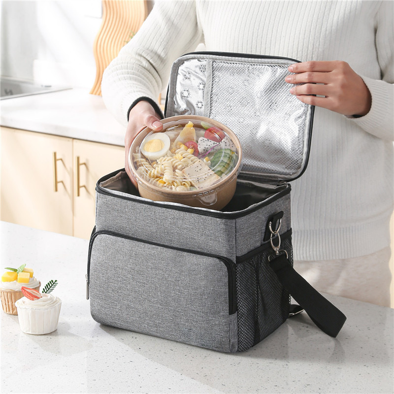 跨境热卖保温包加厚隔热饭盒便当蛋糕药品冷藏母乳保冷袋野餐冰包