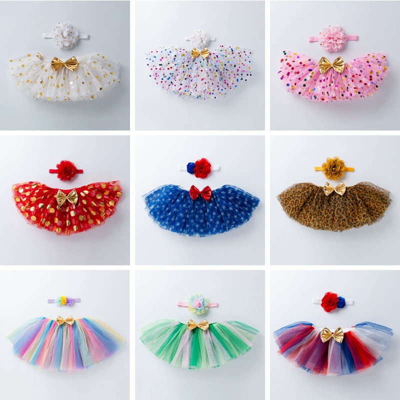 Summer skirt girl's, children's small princess costume, hair accessory, jewelry, western style