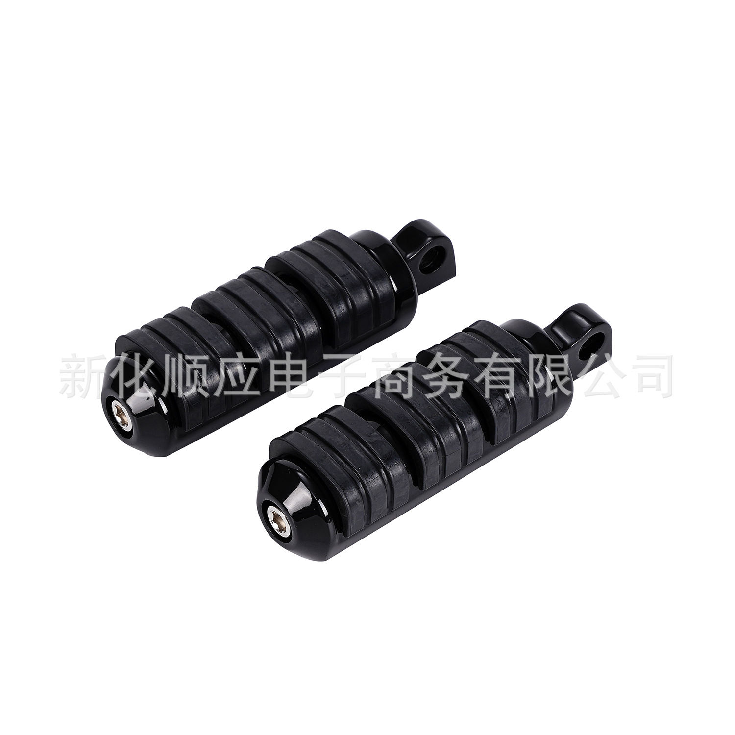 Suitable for Harley Xl883/1200 Dyna Fat Boy Softail Road King Guard Bar Footrests Chrome-Plated Foot Pedals