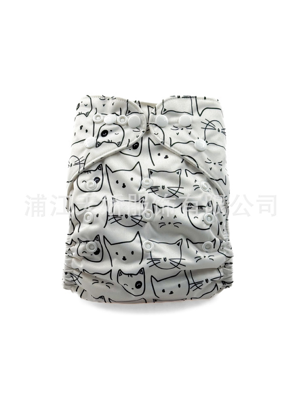 メーカークロスボーダー赤ちゃんおむつ洗える尿不湿通気性プリントトレーニングパンツcloth diaper|undefined