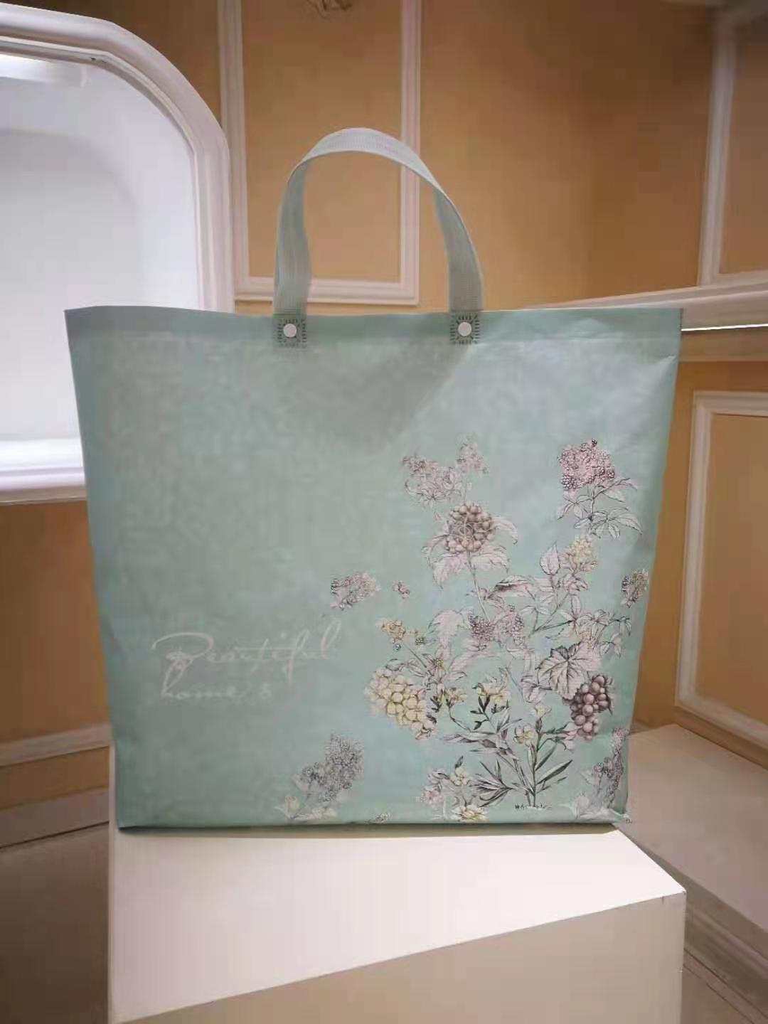 覆膜手提袋无纺布袋 夏被套件床上用品包装袋现货供应 支持定制|ms