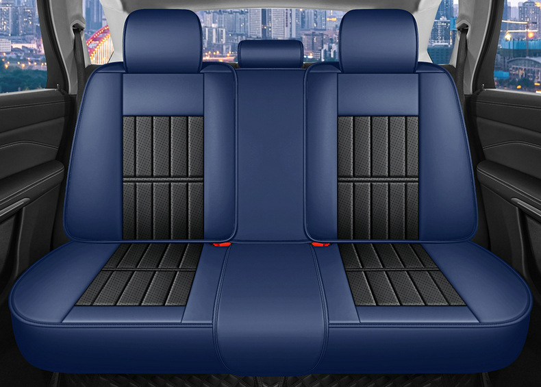 Cross-Border Amazon Foreign Trade Wholesale New All-Inclusive Full-Leather Four-Season Universal Five-Seater All-Inclusive Car Seat Cushion Can Be Vacuumed