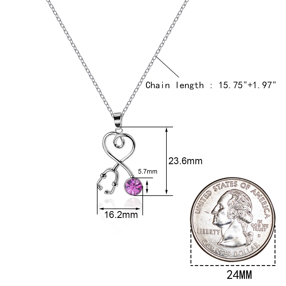 stethoscope with zircon