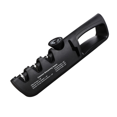 Cross-border multifunctional diamond four-in-one sharpener portable outdoor handheld fast tungsten steel ceramic grinder and scissors for fine grinding