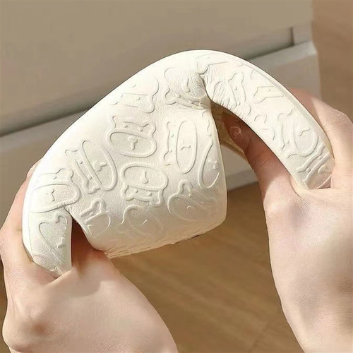 Stool-feeling cool slippers for men, summer indoor home use, couple's edition, anti-slip, anti-odor, bathroom shower, outdoor wear for women