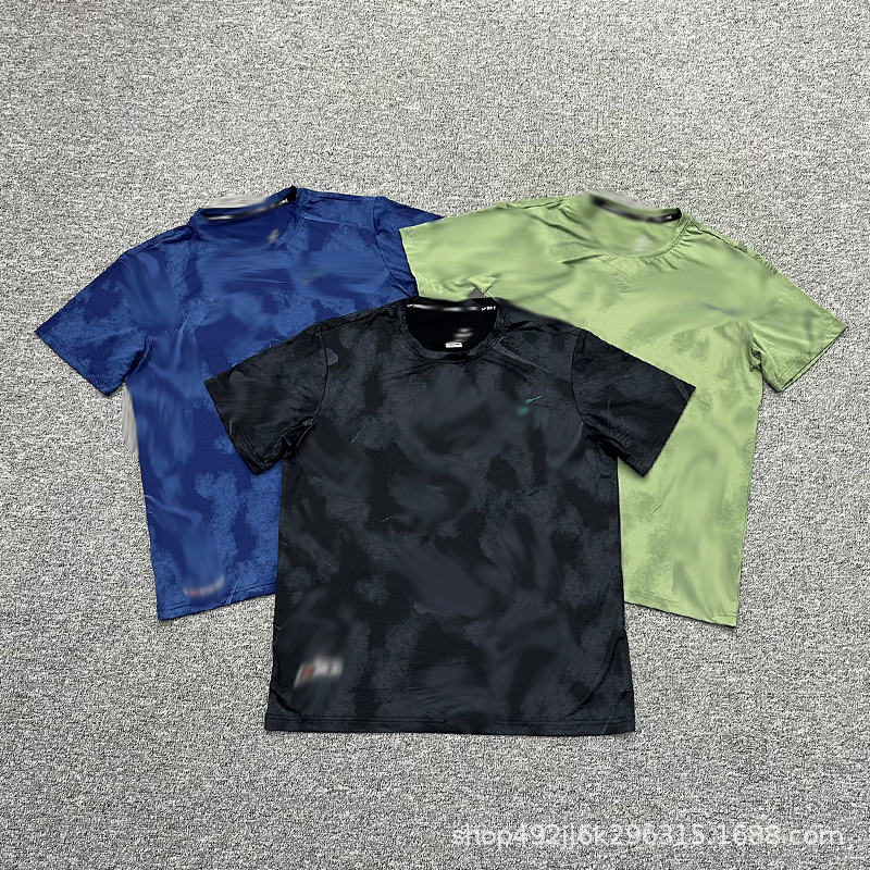 25 New Summer Style Sports Fitness Running Quick-Drying Loose Short-Sleeved Outdoor Daily Training Tennis Wear