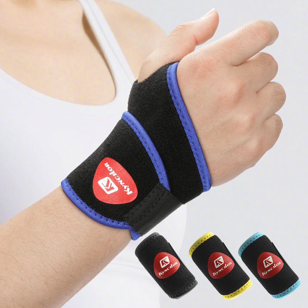 Muñequera Deportiva de Alta Elasticidad para Bádminton, Levantamiento de Pesas y Fitness, Protector de Muñeca para la Vaina del Tendón, Protección Antiesguinces, Equipo de Protección Deportiva al por Mayor