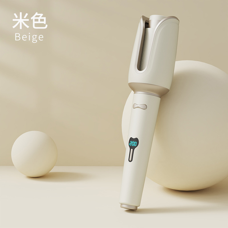 メーカー直送 ヘアアイロン ビッグウェーブ 全自動ヘアアイロン 電動回転 韓国風 レイジーヘア エッグロールワンド|undefined