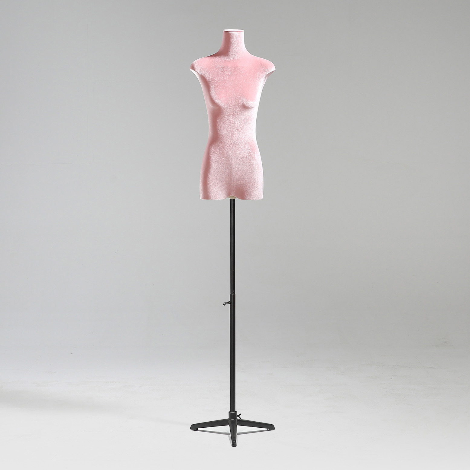 Modelo de tienda de ropa estante de exhibición de terciopelo pecho plano cuerpo plano ropa de mujer modelo de busto accesorios ventana estante modelo de plataforma image 66