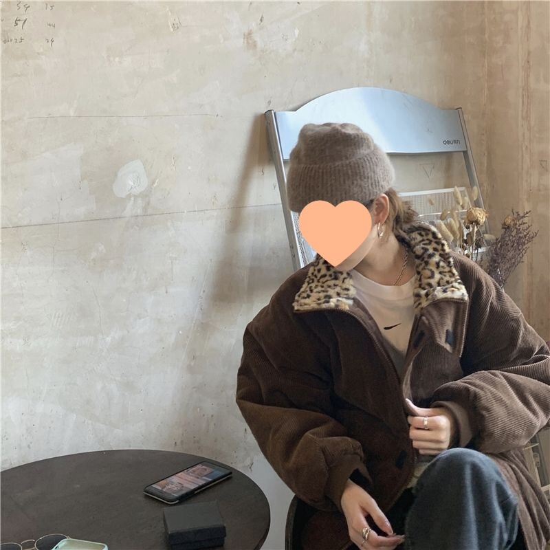 时尚灯芯绒外套女2025年秋冬新款小个子百搭休闲夹克外搭薄款上衣|undefined