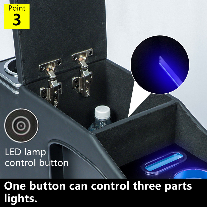 Suitable for Nissan Nv200 Special Armrest Box, New and Old Models, Central Control Nissan Armrest Box Storage Modification