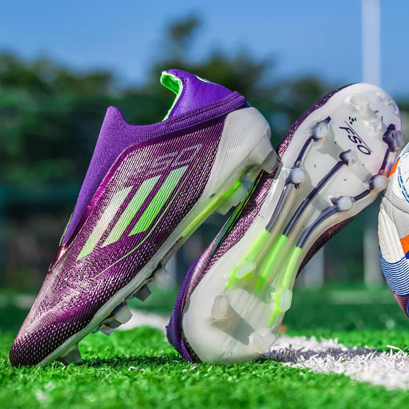 F50 Putian бесперебойные летающие текстильные футбольные обувь мужские low top FG/TF Европейский кубок боевые ботинки подростки без шнурков тренировочные кроссовки