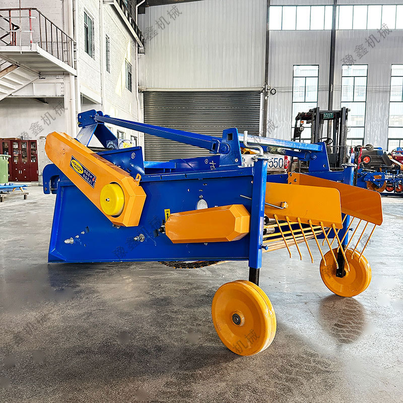 葛根药材收获机四轮车带黄芩蒲公英丹参白术田七等根茎类药材挖掘