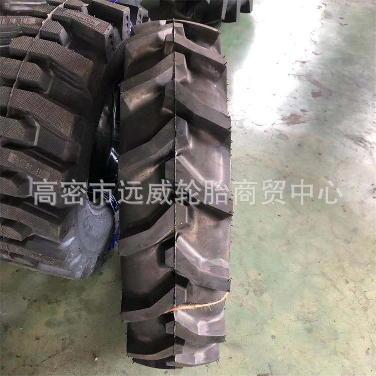 鲁飞农用拖拉机轮胎600-12 600-14600-16750-16750-20旱田R-1人字