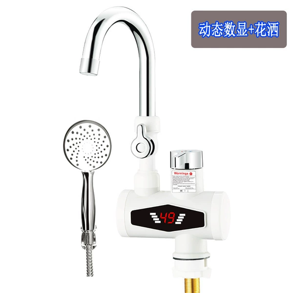 Dynamic number showing shower model (with shower)