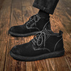 Martens, summer thin breathable universal boots English style, trend footwear, British style