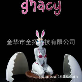 跨境创意兔子桌面摆件高蛋白复活节彩蛋-格雷西150