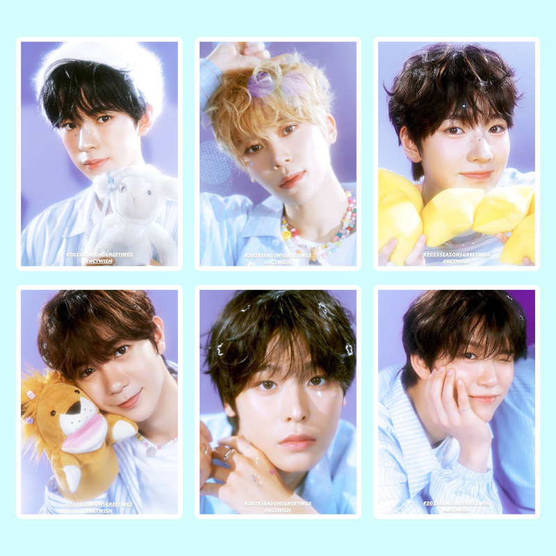 n t wish 2025台历预告照 不干胶海报 墙贴画 装饰画 明星周边