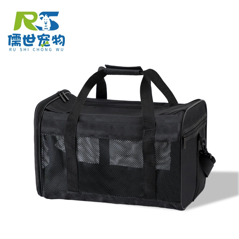 Переноска для животных, портативная сумка для маленьких собак, дышащая сетчатая сумка через плечо для кошек, большая вместимость, высокая эстетика