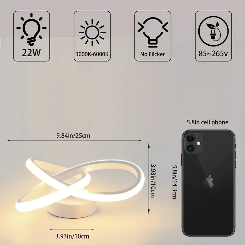 Lámpara de techo LED tricolor minimalista moderna, para pasillo, dormitorio o escalera, venta caliente transfronteriza