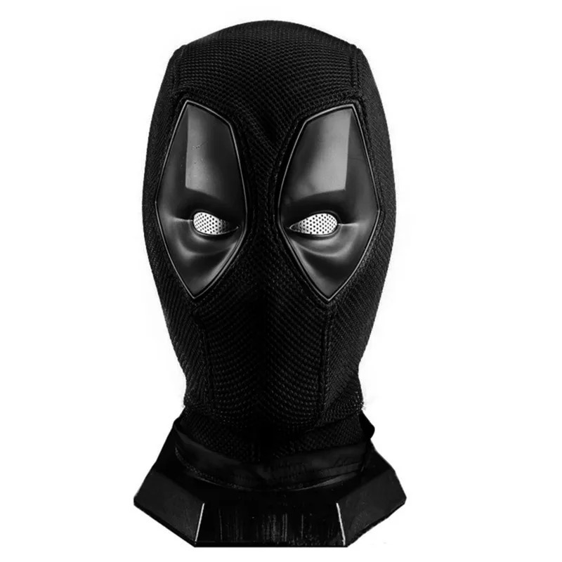 Máscara y Casco de Cosplay de Cuero Tejido