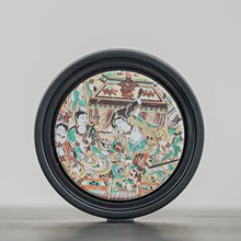 敦煌文创杯垫茶垫茶杯垫茶道功夫茶杯托隔热吸水垫功夫茶具零配件