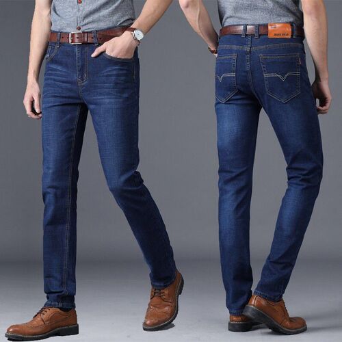 Summer thin elastic men's straight-leg loose casual large size work workwear versatile light color men's joint strict