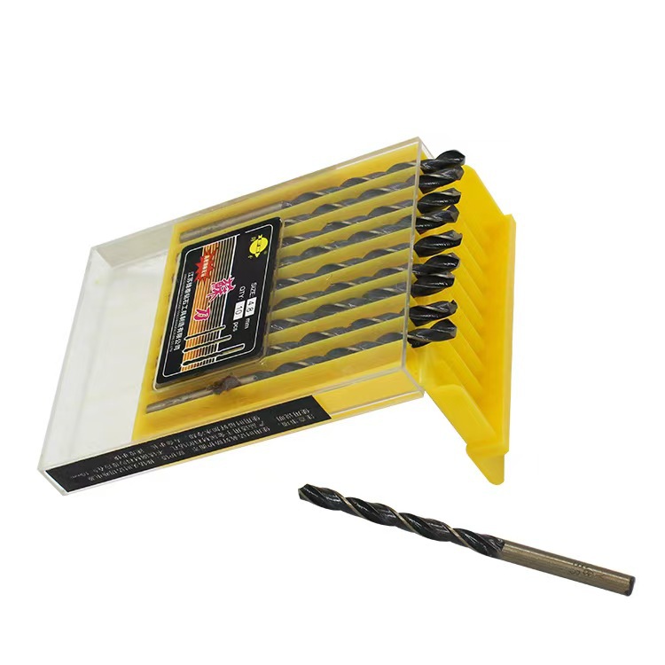 苏刀含钴麻花钻高强度钻钢铁不锈钢专用直柄麻花钻头小号打孔转头