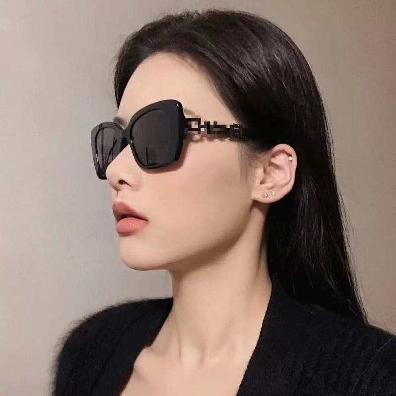 European and American Style Chanel-Inspired Ch5422 Internet Celebrity Sunglasses, Same Model as Xin Zhilei, Make the Face Look Slimmer, Uv Protection, Light Luxury