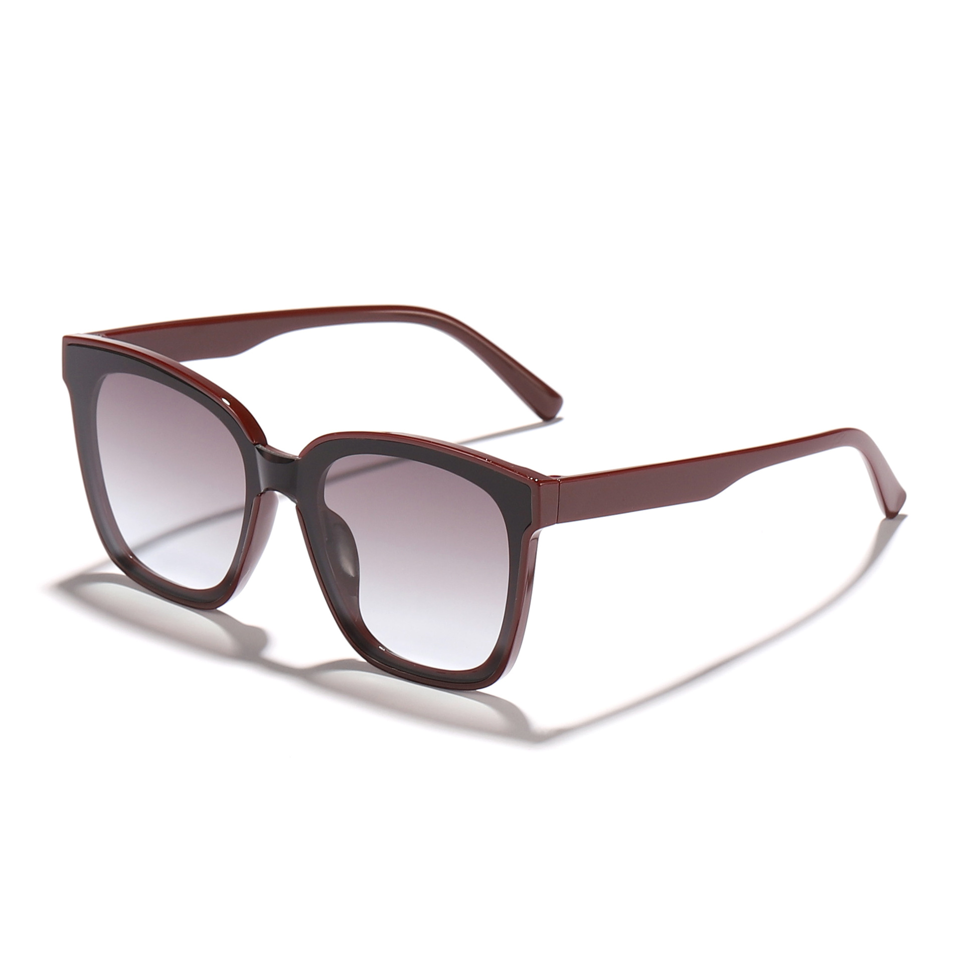 2024 nuevas gafas de sol simples con marco generoso retro transfronterizo