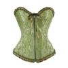 Lace zipper grass green
