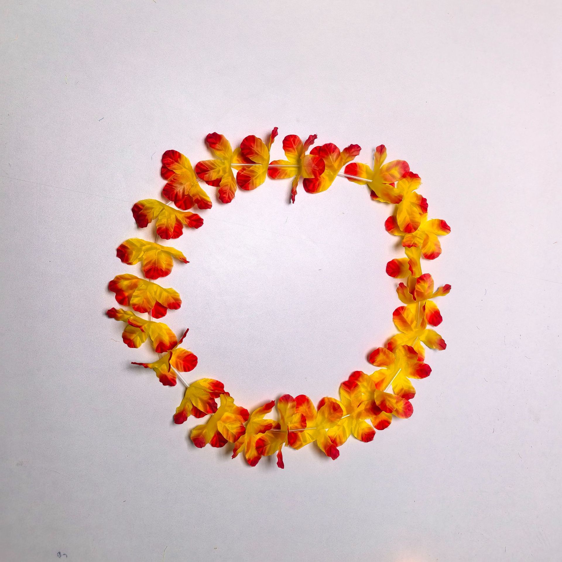 Simulación de guirlandas hawaianas colgantes de color 24 piezas de guirlandas cascada longitud de 100 cm guirlandas fiesta