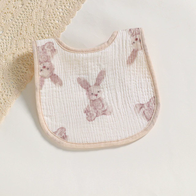 Хлопковый слюнявчик для младенца GAUSE BABY, однотонный, новорожденный, прокладка