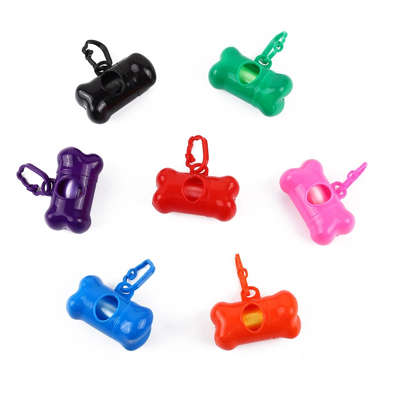 Распределитель мешков для мусора для домашних животных Уличная выгуливаемая сумка для собак