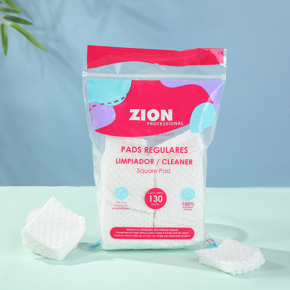 Customizado algodón maquillaje de patrón de perla delgado húmedo ahorro de agua belleza toallas limpiadoras de toallas faciales redondas de algodón limpio al por mayor