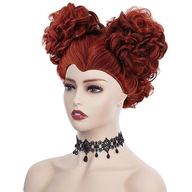 Hocus Poc Witch Is Also Crazy Wig Winifred Wig Red Queen Cos Wig Red Queen Wig Hocus Poc Witch Is Also Crazy Wig Winifred Wig Red Queen Cos Wig Red Queen Wig