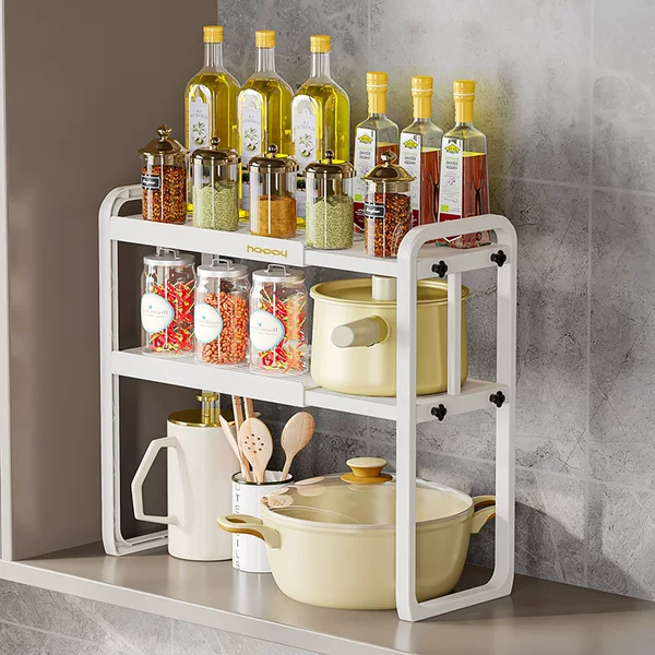 In the autumn of 2022, the new multi-functional Advanced Comfort storage rack multi-layer storage rack pot seasonings Universal