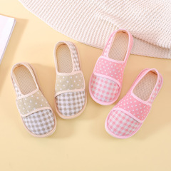 Postpartum shoes summer thin style bag heel postpartum slippers home mother indoor soft bottom pregnant woman soft bottom spring breathable 