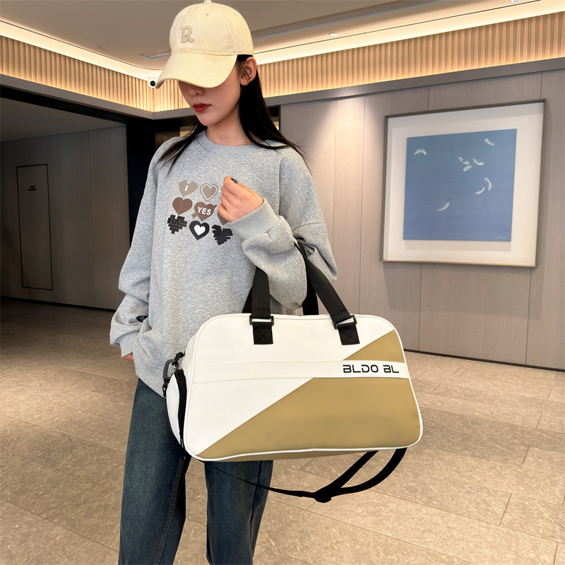 Large-Capacity Fitness Bag, Cross-Border Travel Bag, Portable Yoga Bag, Convenient Backpack Luggage Bag for Short Trips