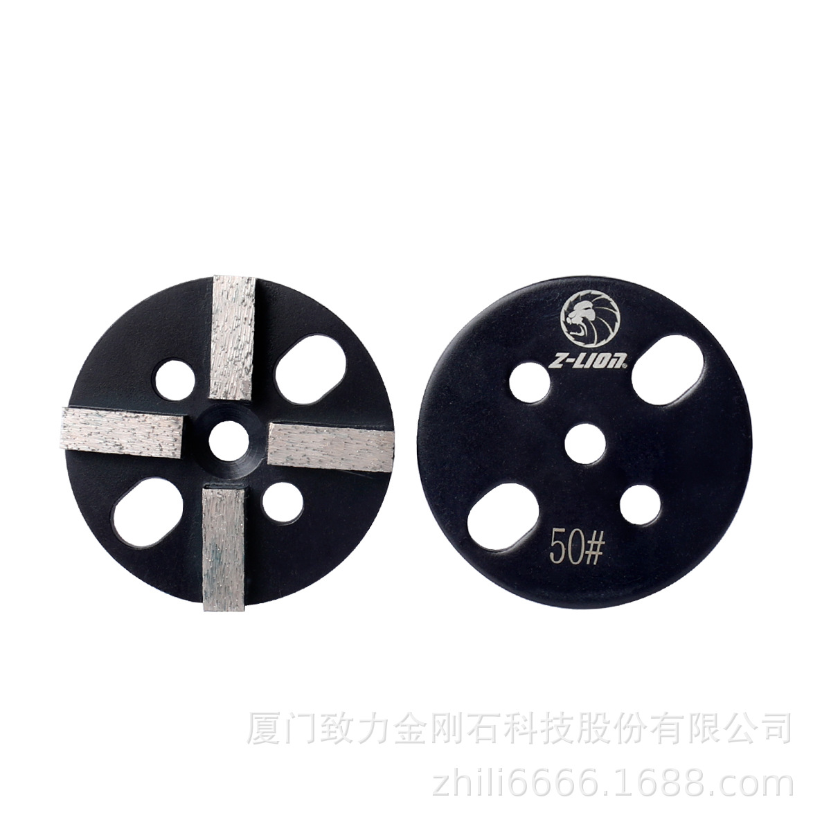 工厂批发地板翻新混泥土专用金属刀头磨片，地坪磨片，金刚石磨片