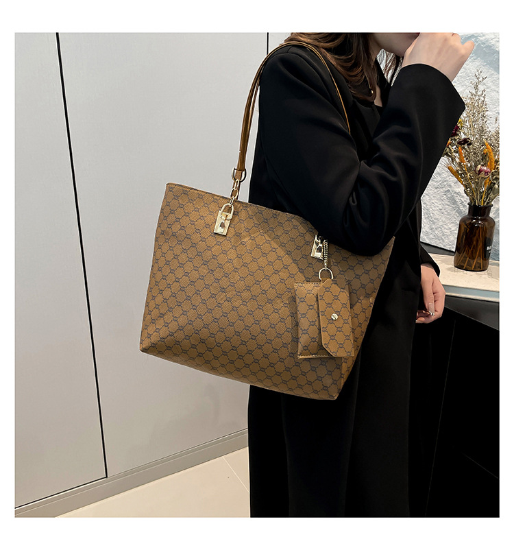 750g Weight Zipper Closure Type Double Shoulder Straps Strap Type Bag Sets Bags Type Daily Occasion PU Material Women's Backpack Backpack Geometric Pattern All Seasons Season Women's Gender Elegant, Basic Style Square Shape Women's PU Geometric Elegant Basic Square Zipper Bag Sets 4