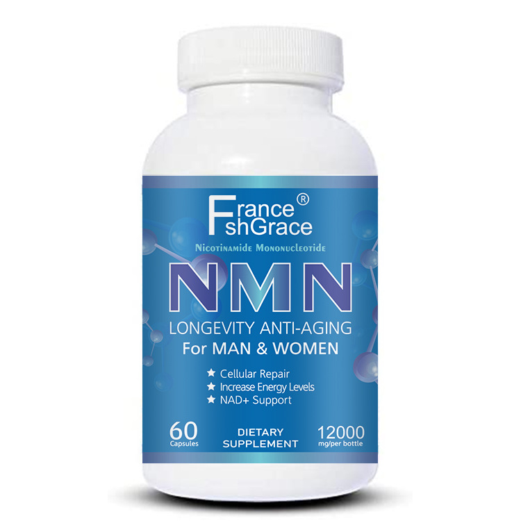 跨境电商供应 法国品牌 nmn12000mg 烟酰胺单核苷酸胶囊 NAD+补充