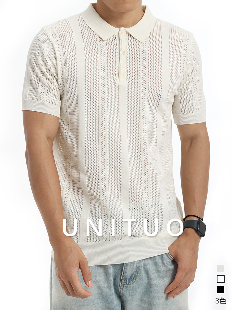 Camiseta de polo de hielo de verano de lujo ligero de lujo
