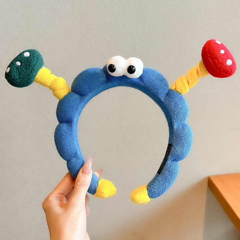 Yu Shuxin con el mismo tipo de pilom nubes de cabello torsión varilla de ojos grandes extraños cabello de esponja interesante adornamiento para el cabello al por mayor