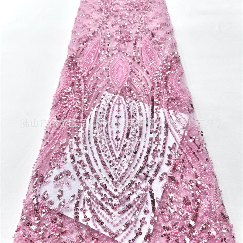 Inventario de bordado de cuentas de lenteja estilo retrógrado francés vestido de boda vestido image 4