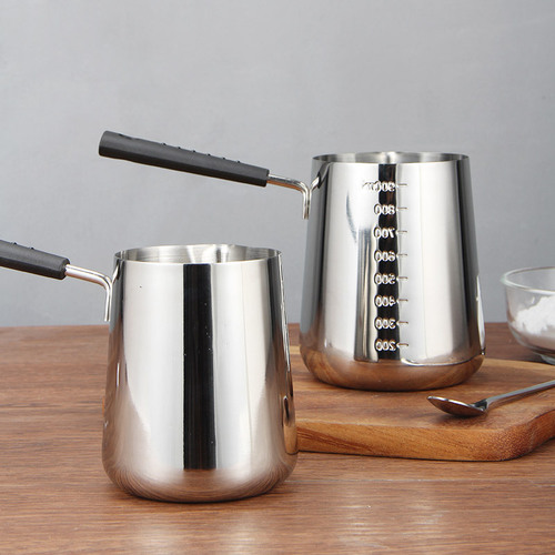 Special pot for boiling sugar, chocolate butter, melting pot, pouring oil on noodles, hot oil small pot, mini burning oil small pot, drenching oil pot