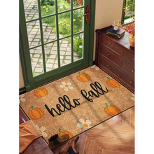 S 42691 Pumpkin Print Door Mat �Ϲ�ϵ���뻧�ŵ�羳��ó