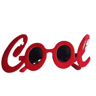 Factory direct modeling holiday party masquerade party PARTY creative cool text creative glasses makeup