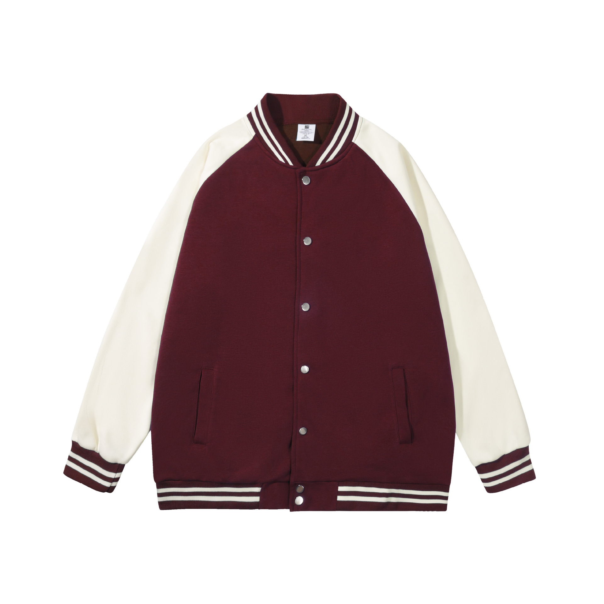 2024 otoño y invierno nuevo color de la chaqueta de vuelo de algodón 320G chaqueta de béisbol masculino y femenino logotipo de impresión